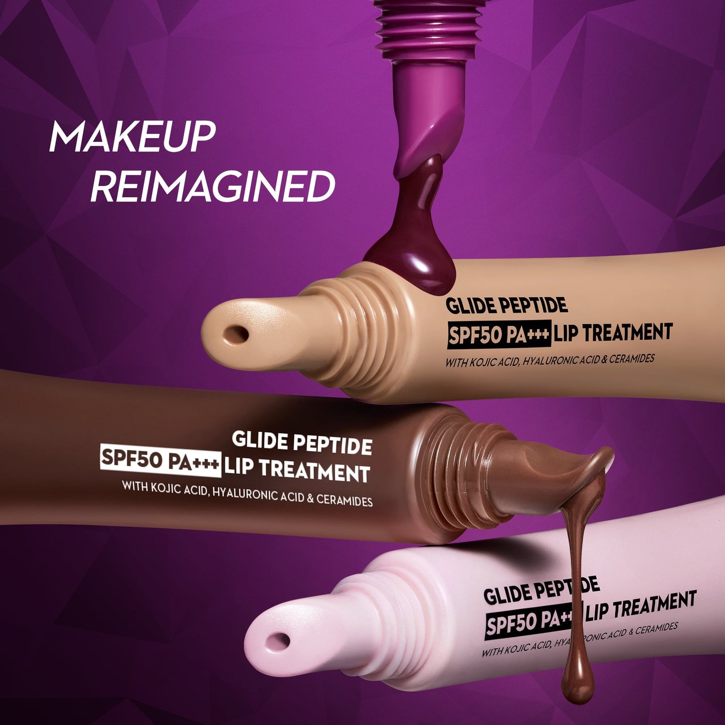 SUGAR Glide Peptide SPF50 PA+++ Lip Treatment | 10 ml | iBellaa