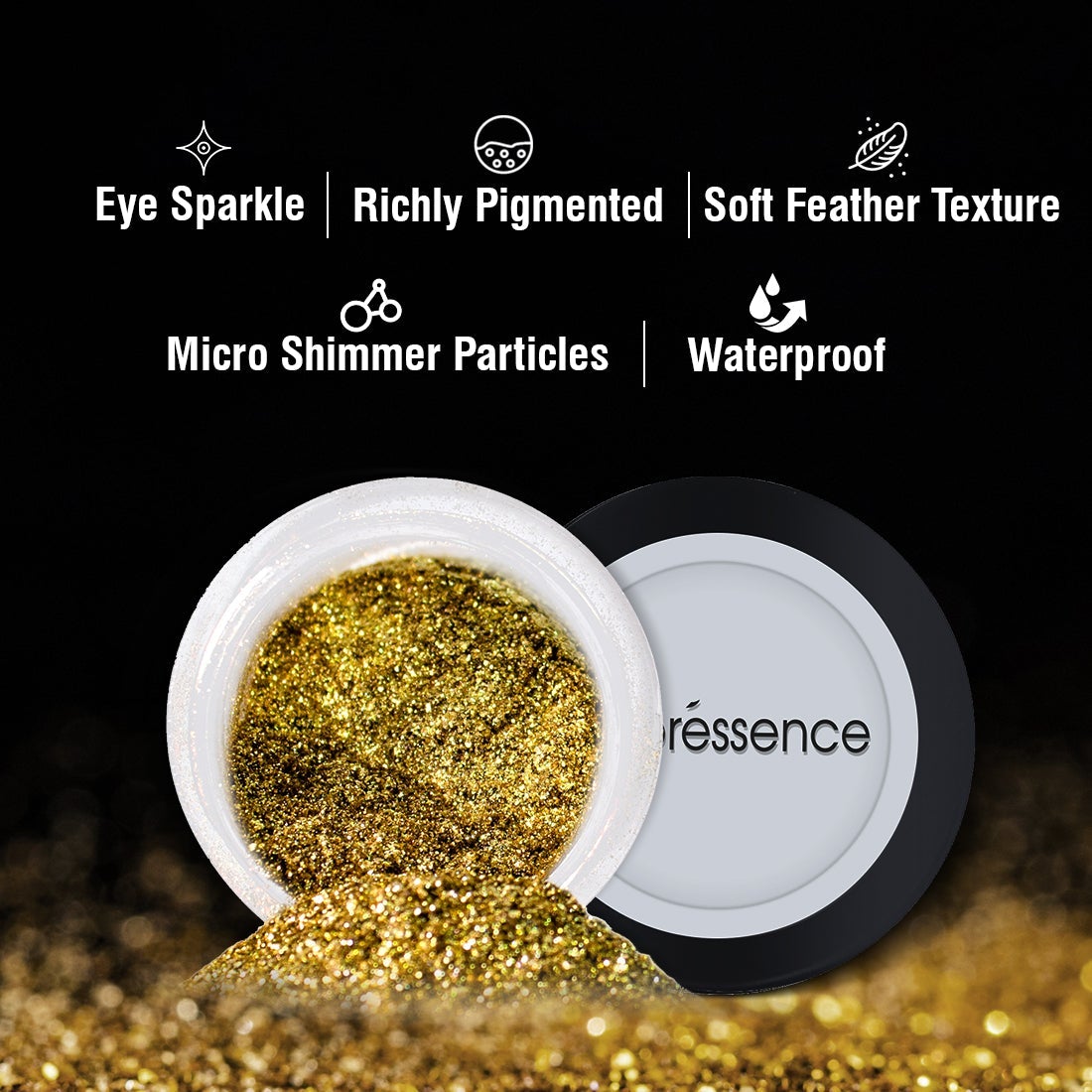 Coloressence HD Sparkle Eyeshadow | 5 g | iBellaa