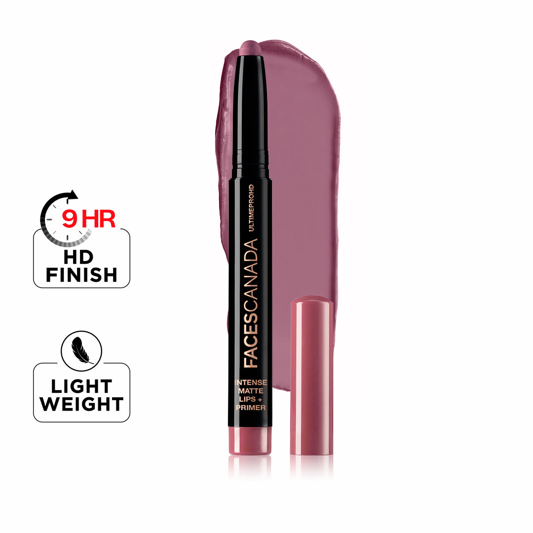 Faces Canada Ultime Pro HD Intense Matte Lips + Primer | 1.4 g | iBellaa