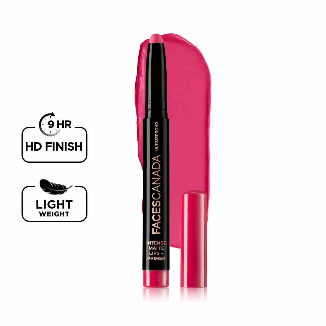 Faces Canada Ultime Pro HD Intense Matte Lips + Primer | 1.4 g | iBellaa