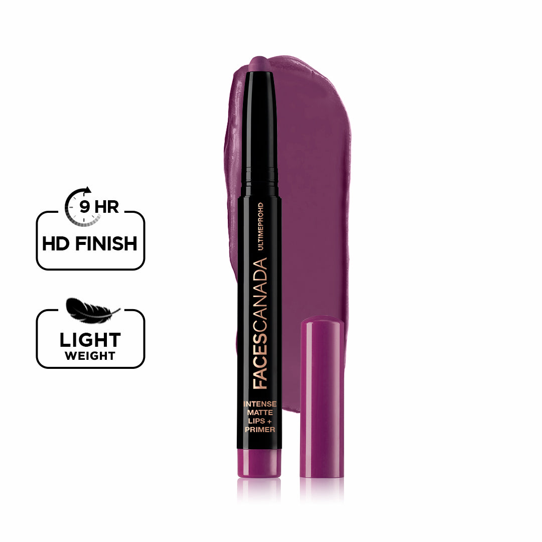 Faces Canada Ultime Pro HD Intense Matte Lips + Primer | 1.4 g | iBellaa