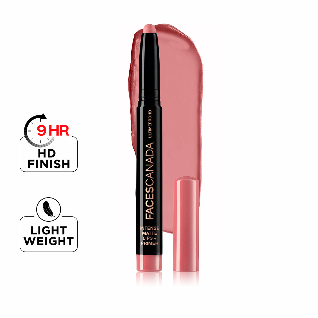 Faces Canada Ultime Pro HD Intense Matte Lips + Primer | 1.4 g | iBellaa