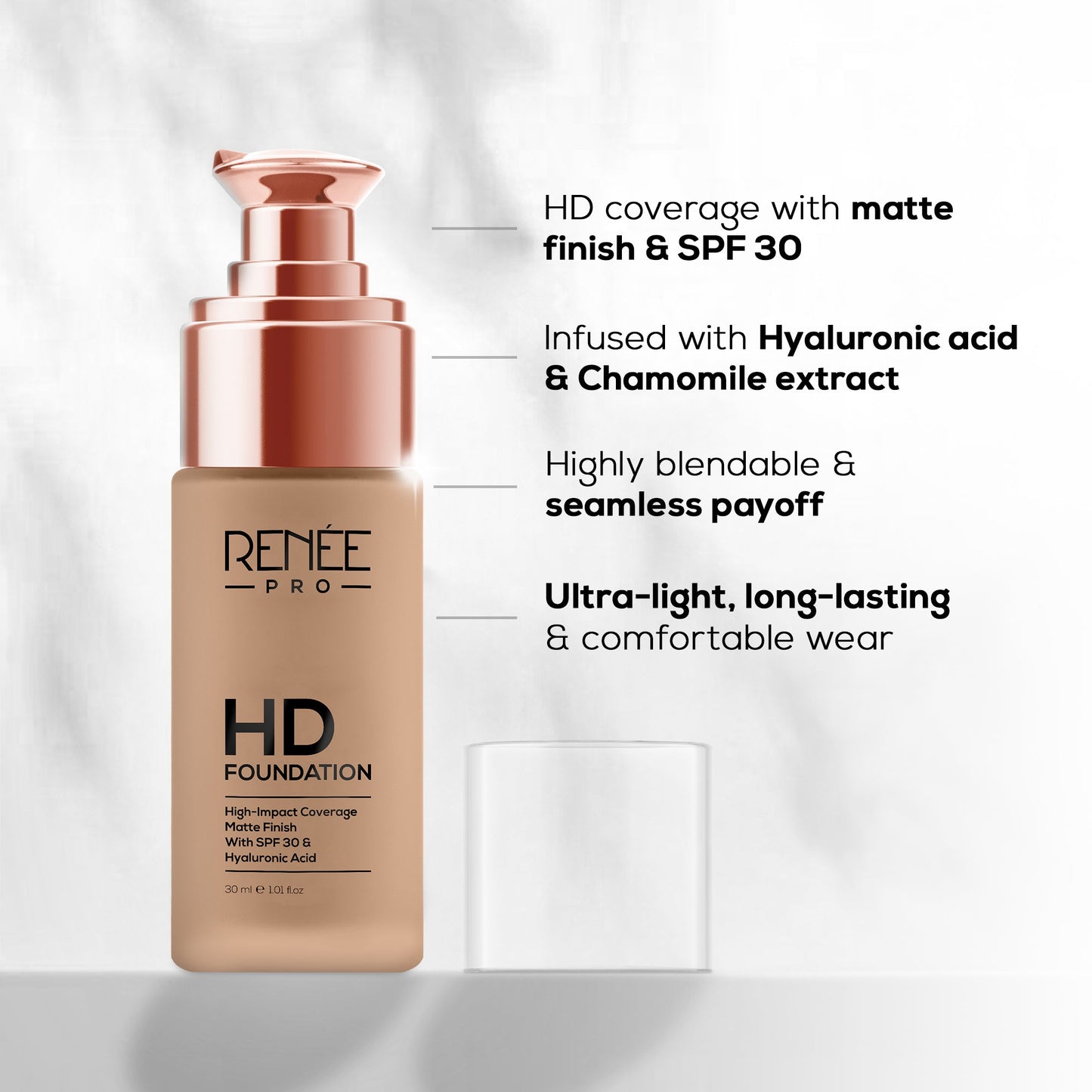 RENEE PRO HD Foundation, 30 Ml | iBellaa