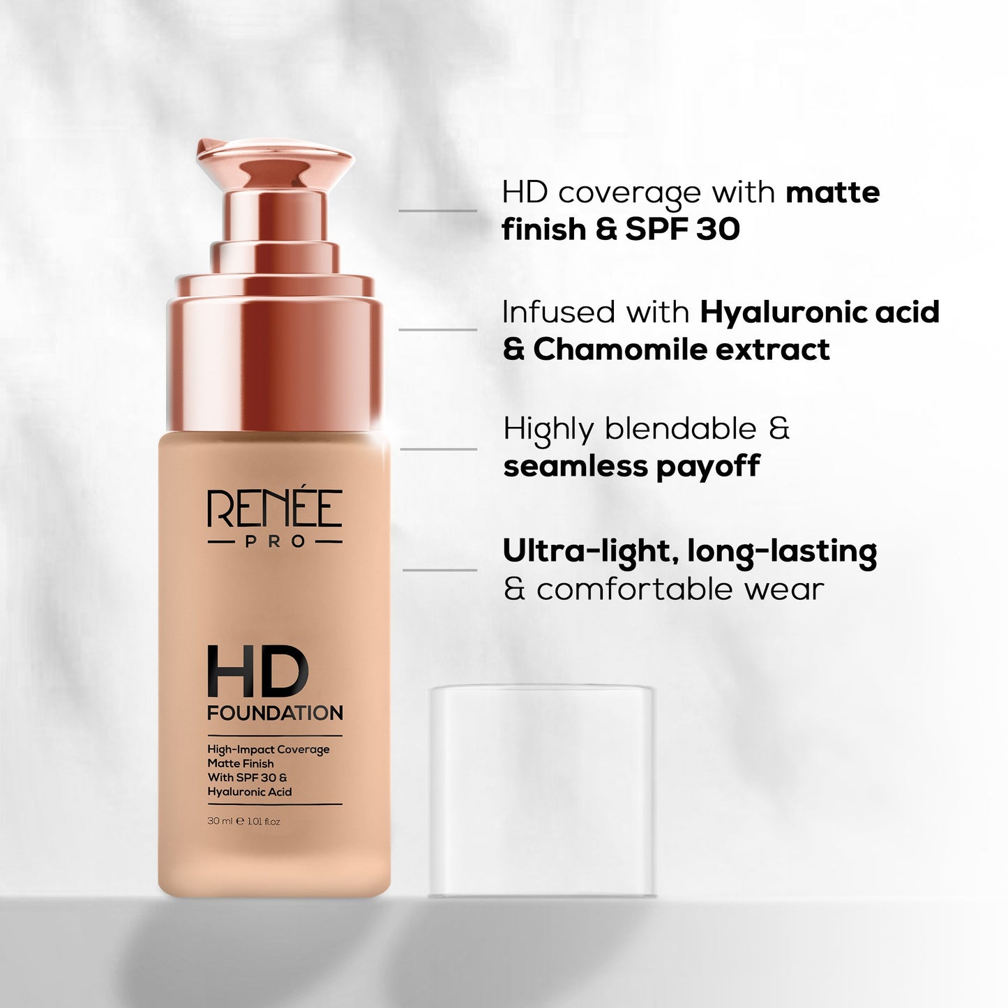 RENEE PRO HD Foundation, 30 Ml | iBellaa