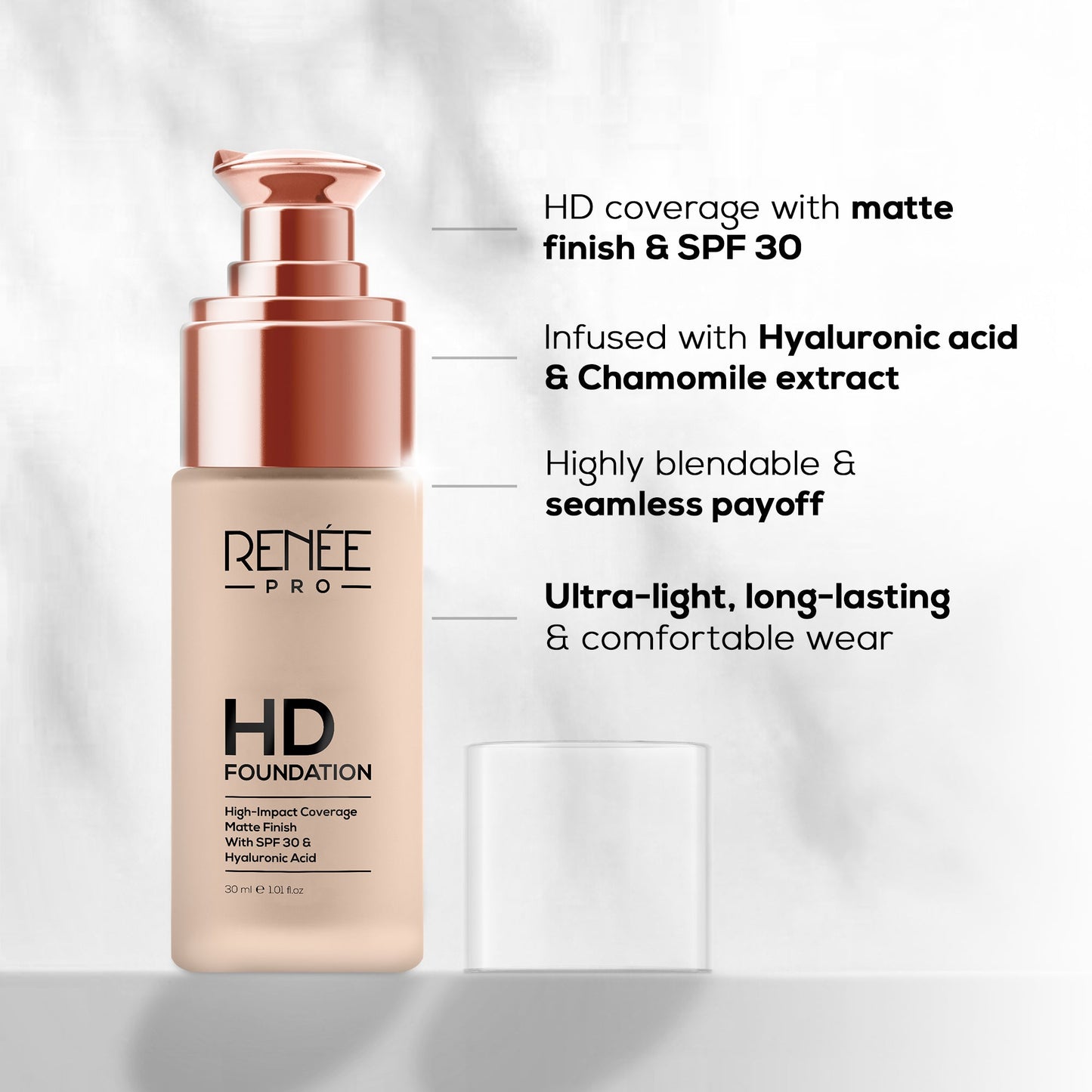RENEE PRO HD Foundation, 30 Ml | iBellaa