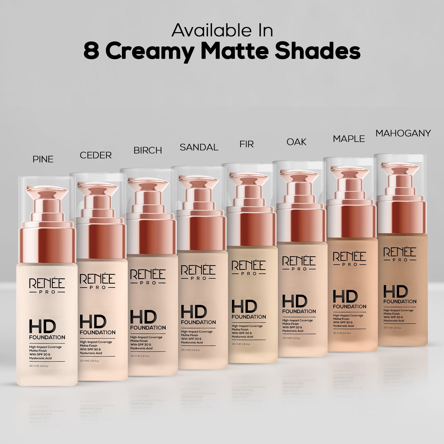 RENEE PRO HD Foundation, 30 Ml | iBellaa