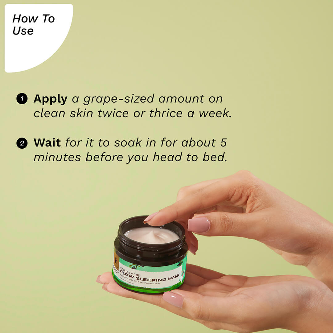Pilgrim Squalane Glow Sleeping Mask | 50 g | iBellaa