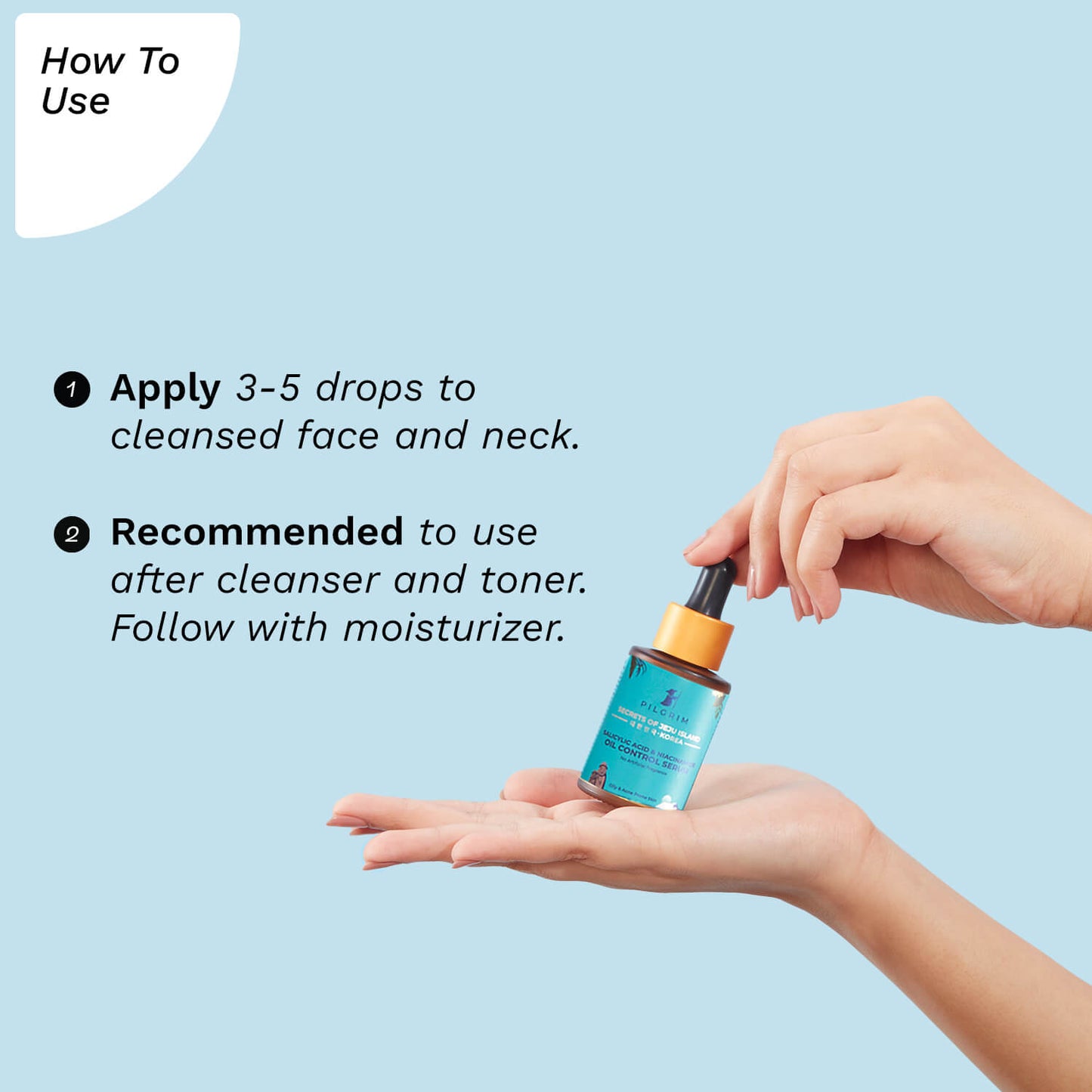 Pilgrim Salicylic Acid & Niacinamide Oil Control Serum | 30 ml | iBellaa