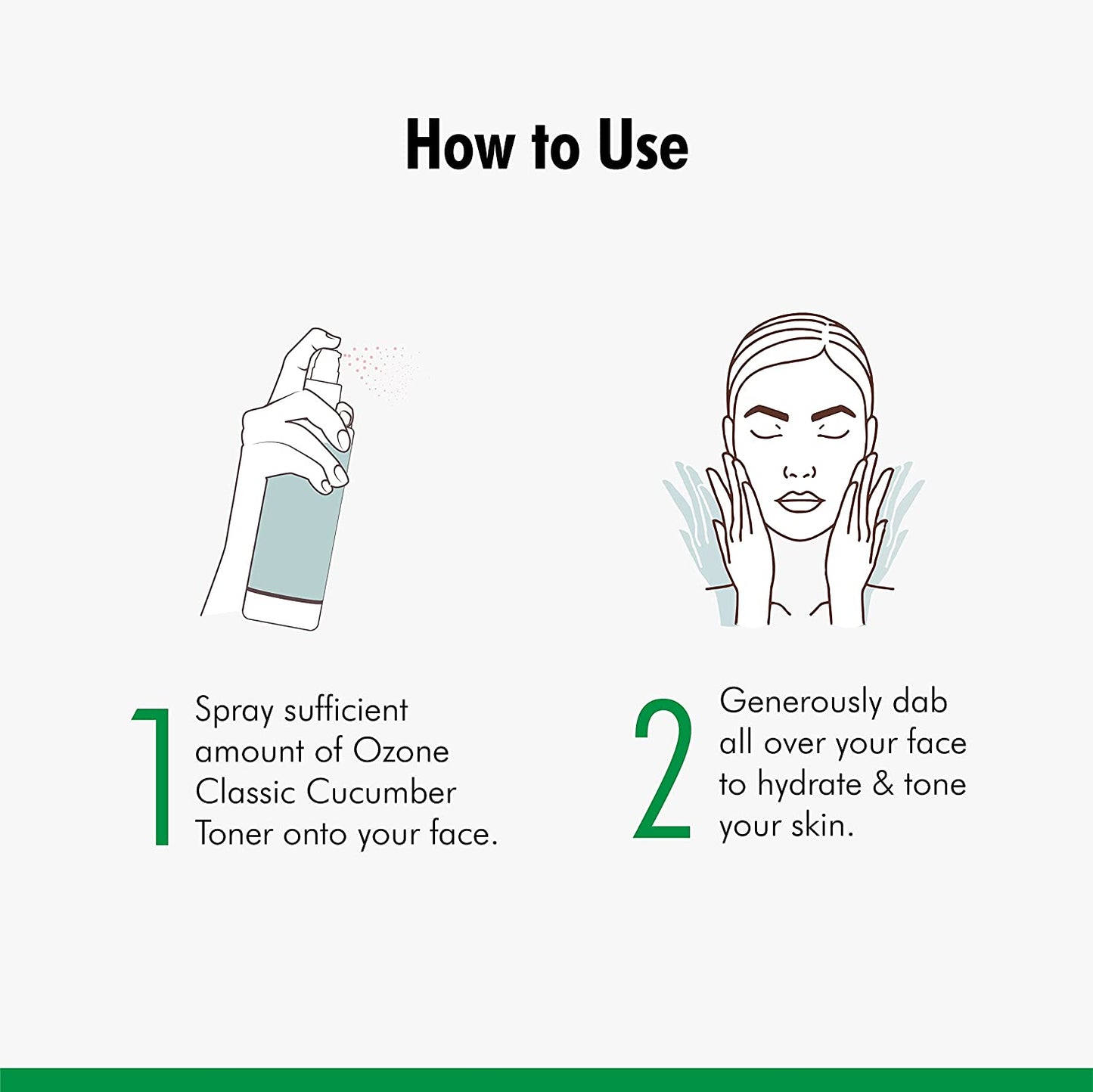 Ozone Classic Cucumber Toner | 100 ml | iBellaa