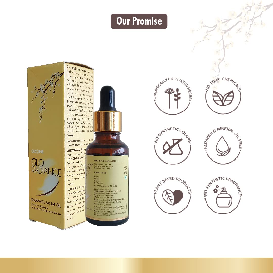 Ozone Glo Radiance Facial Oil | 30 ml | iBellaa