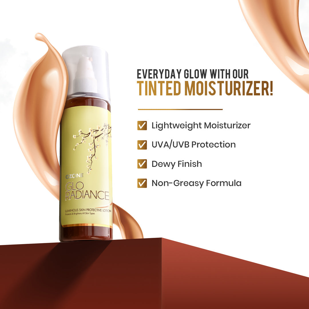 Ozone Glo Radiance Luminous Skin Protective Lotion | 150 ml | iBellaa