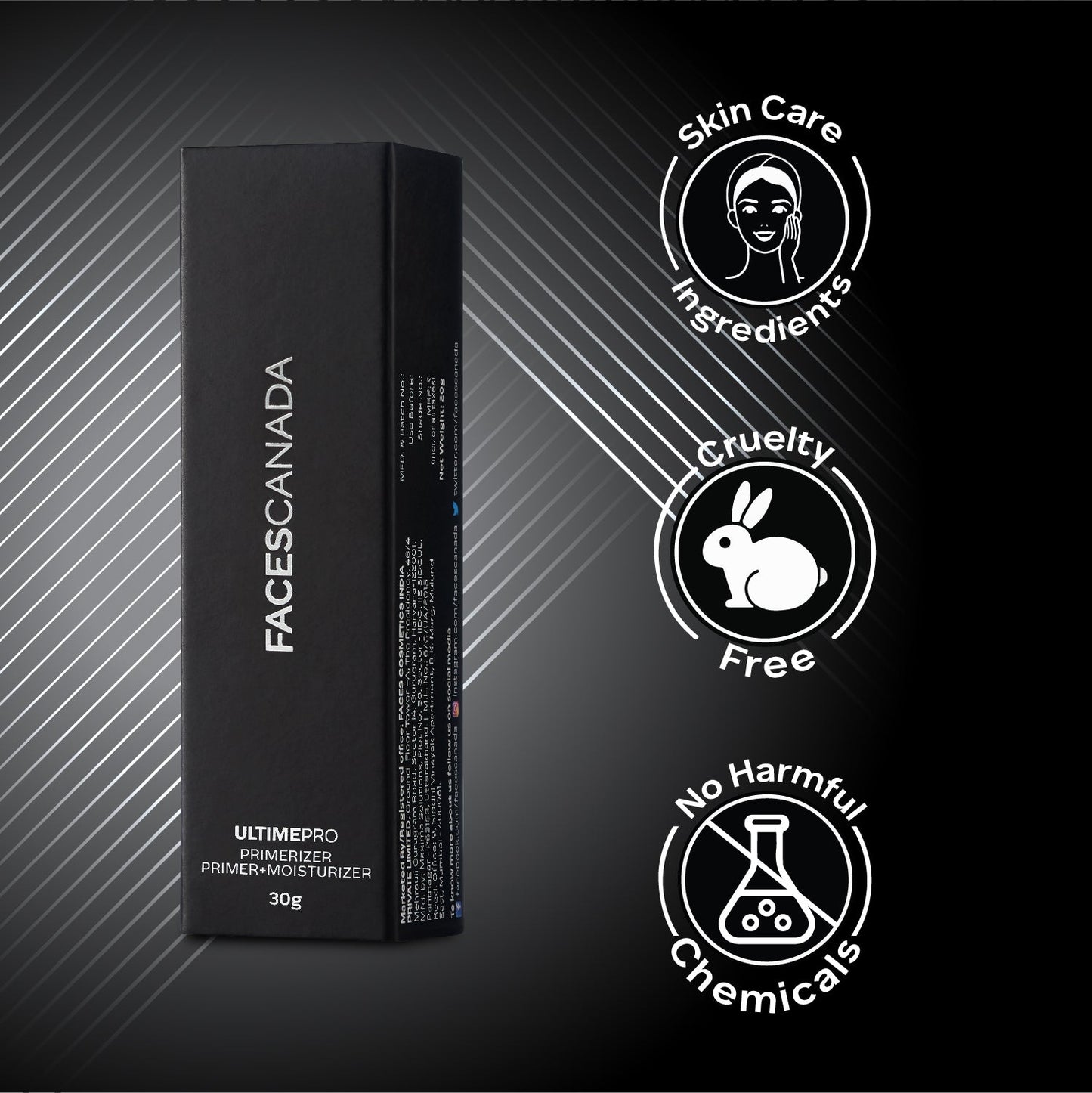 Faces Canada Ultime Pro Primerizer Primer + Moisturizer | 30 g | iBellaa