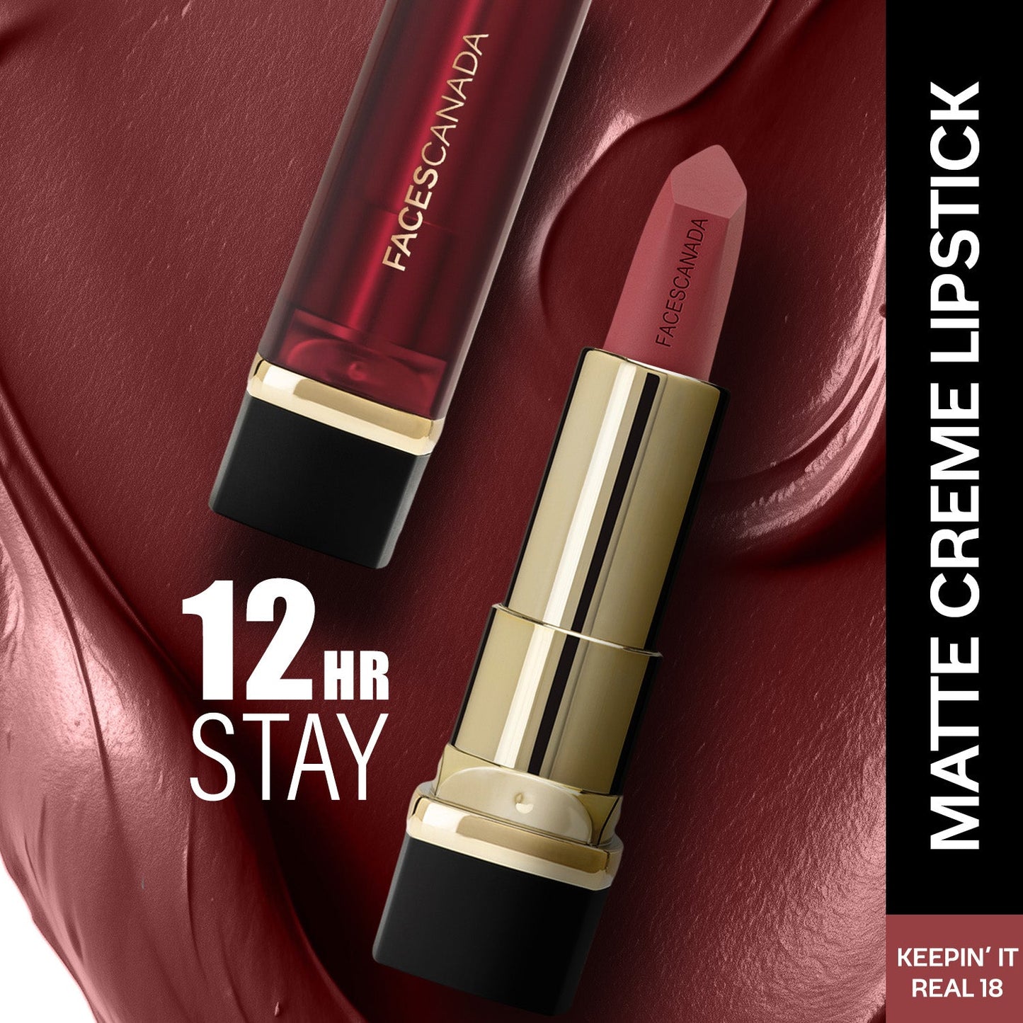 Faces Canada Comfy Matte Crème Lipstick | 4.2 g | iBellaa