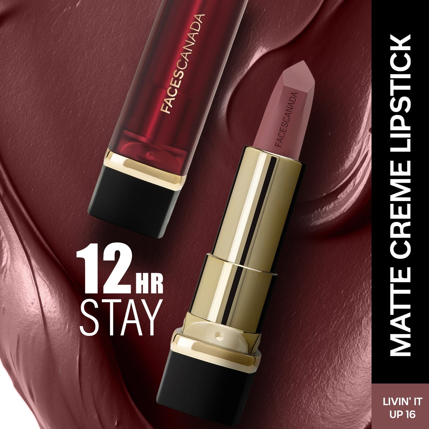 Faces Canada Comfy Matte Crème Lipstick | 4.2 g | iBellaa