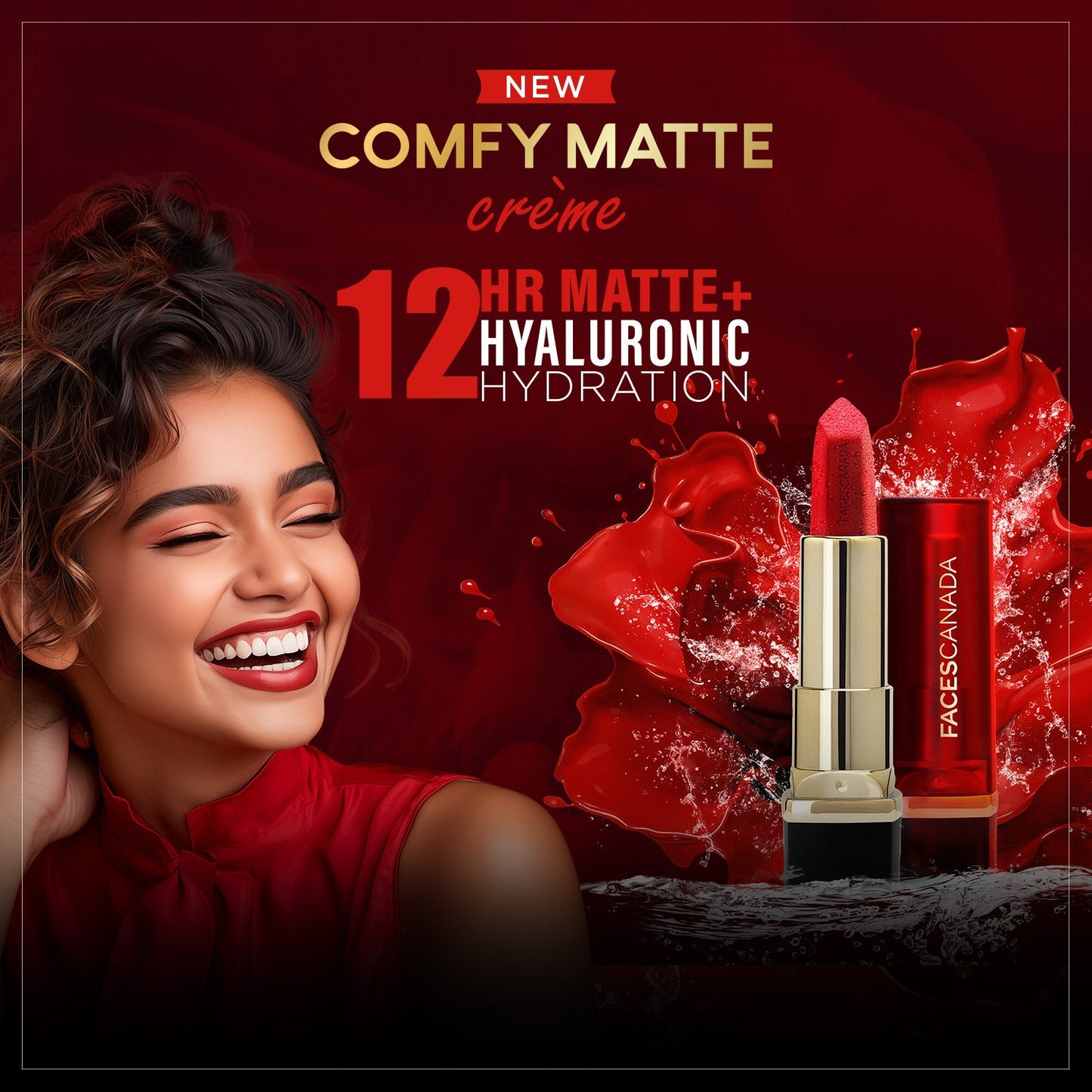 Faces Canada Comfy Matte Crème Lipstick | 4.2 g | iBellaa