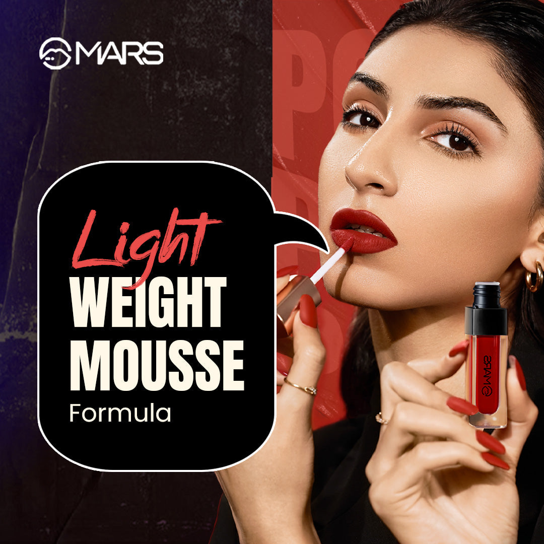MARS Popstar Liquid Mousse Lipstick | 6 ml | iBellaa