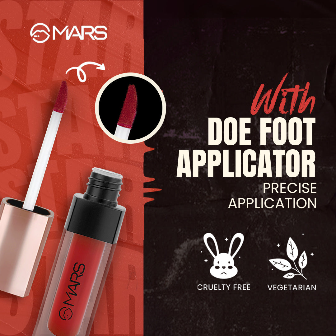 MARS Popstar Liquid Mousse Lipstick | 6 ml | iBellaa