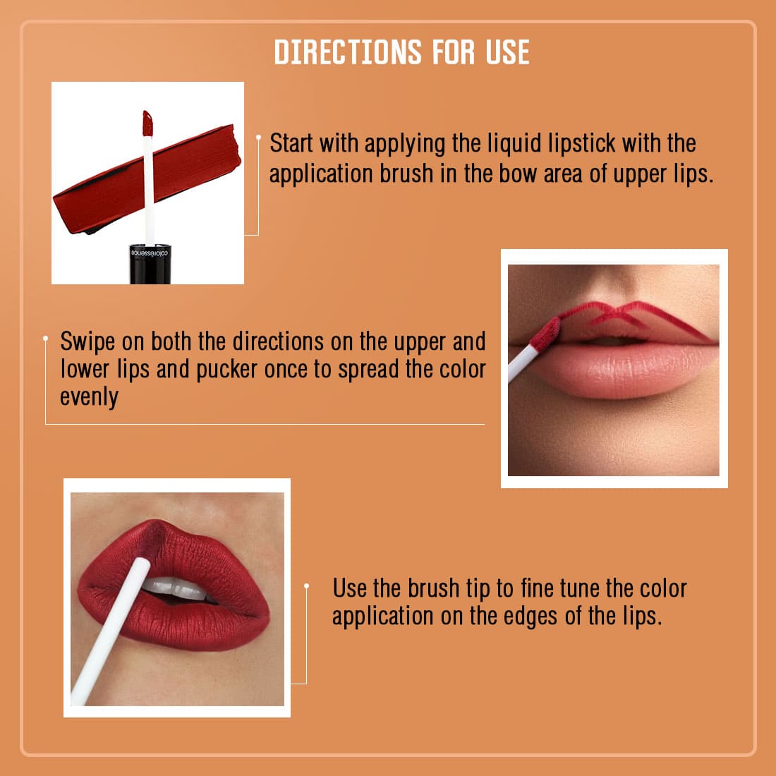 Coloressence Lipstay Transfer Proof Liquid Lipstick | 4 ml | iBellaa