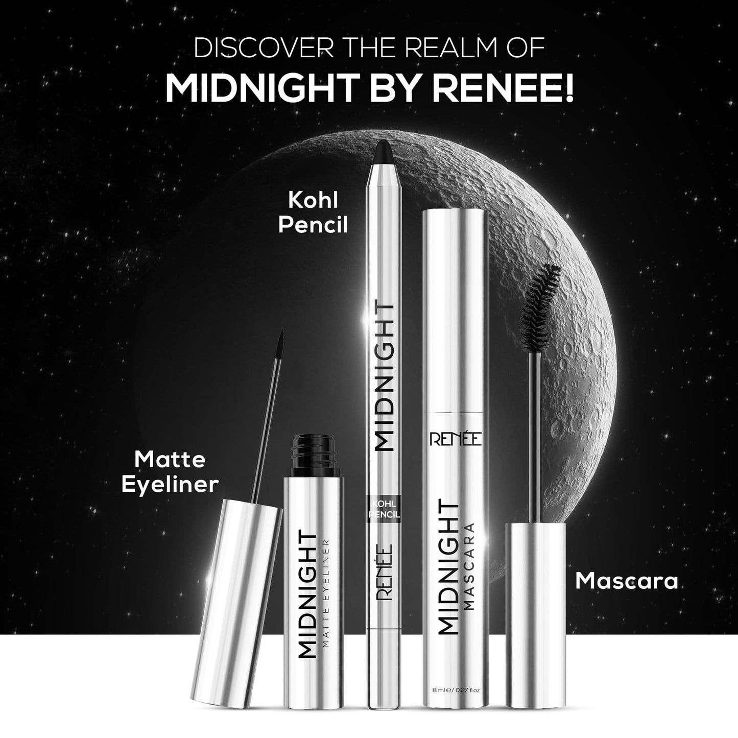 RENEE Midnight Matte Eyeliner, 2.5 Ml | iBellaa