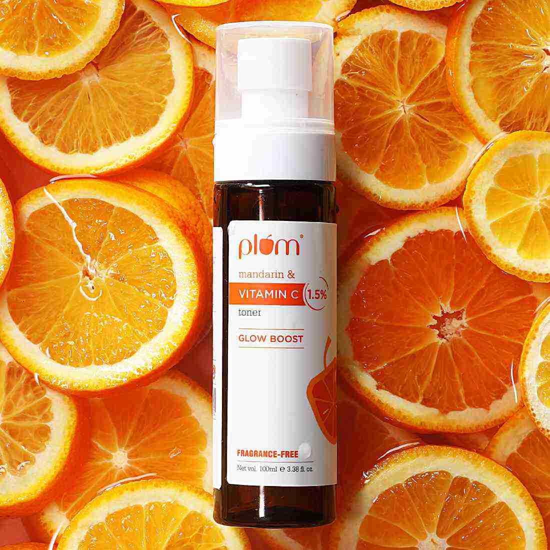 Plum 1.5% Vitamin C Face Toner with Mandarin | 100 ml | iBellaa