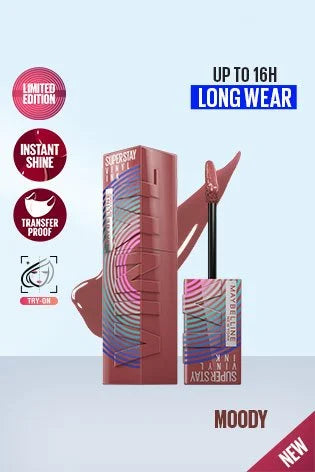 Maybelline New York SUPER STAY VINYL INK LIQUID LIP COLOR LTD EDITION MUSIC COLLECTION | iBellaa