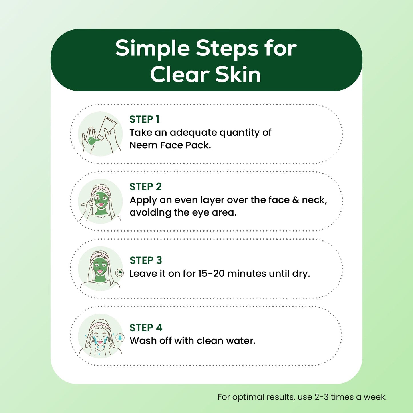 Ozone Neem Face Pack | 100 g | iBellaa