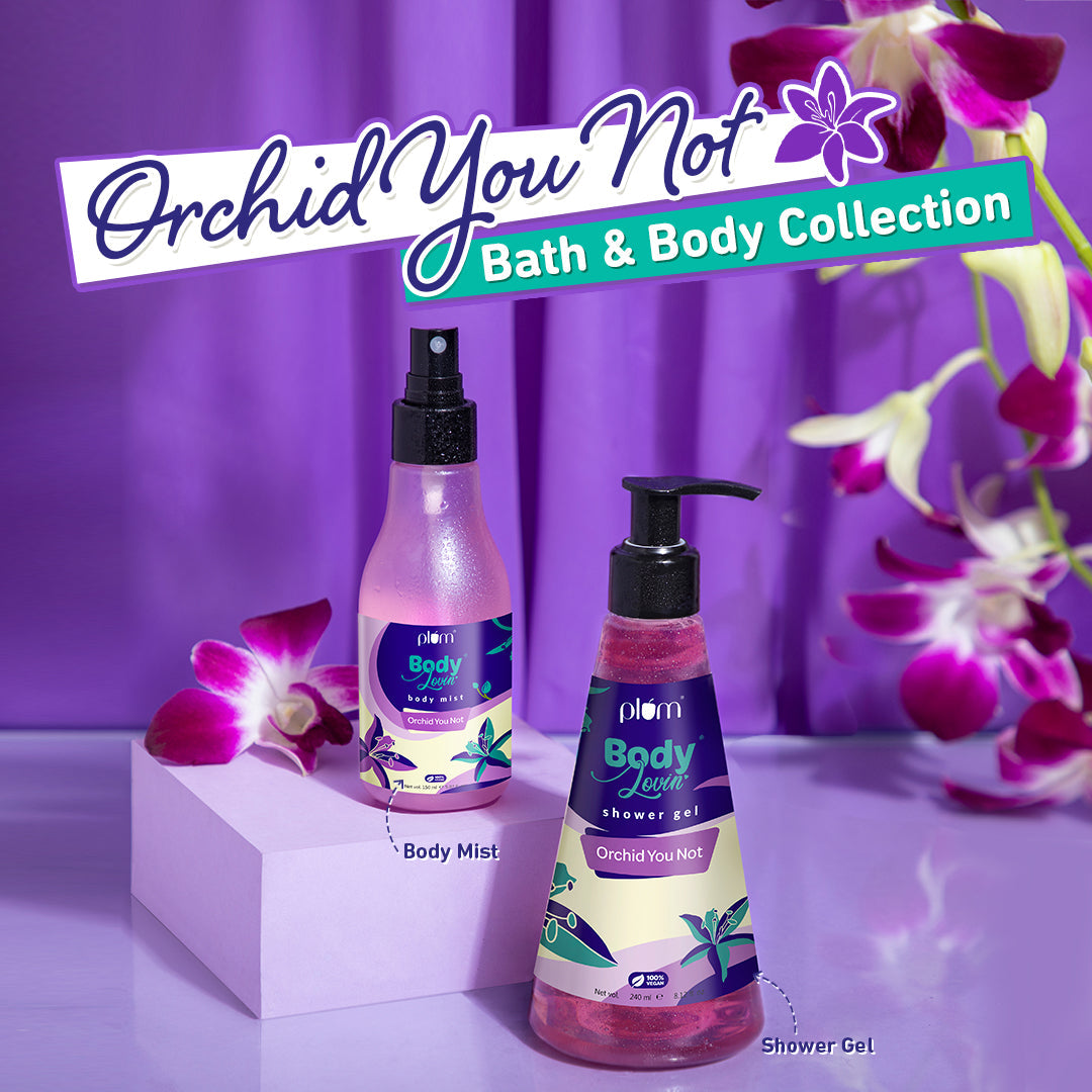 Plum Orchid-You-Not Body Mist by Plum BodyLovin' – Long-Lasting Fresh Floral Fragrance | Perfect for Women | iBellaa