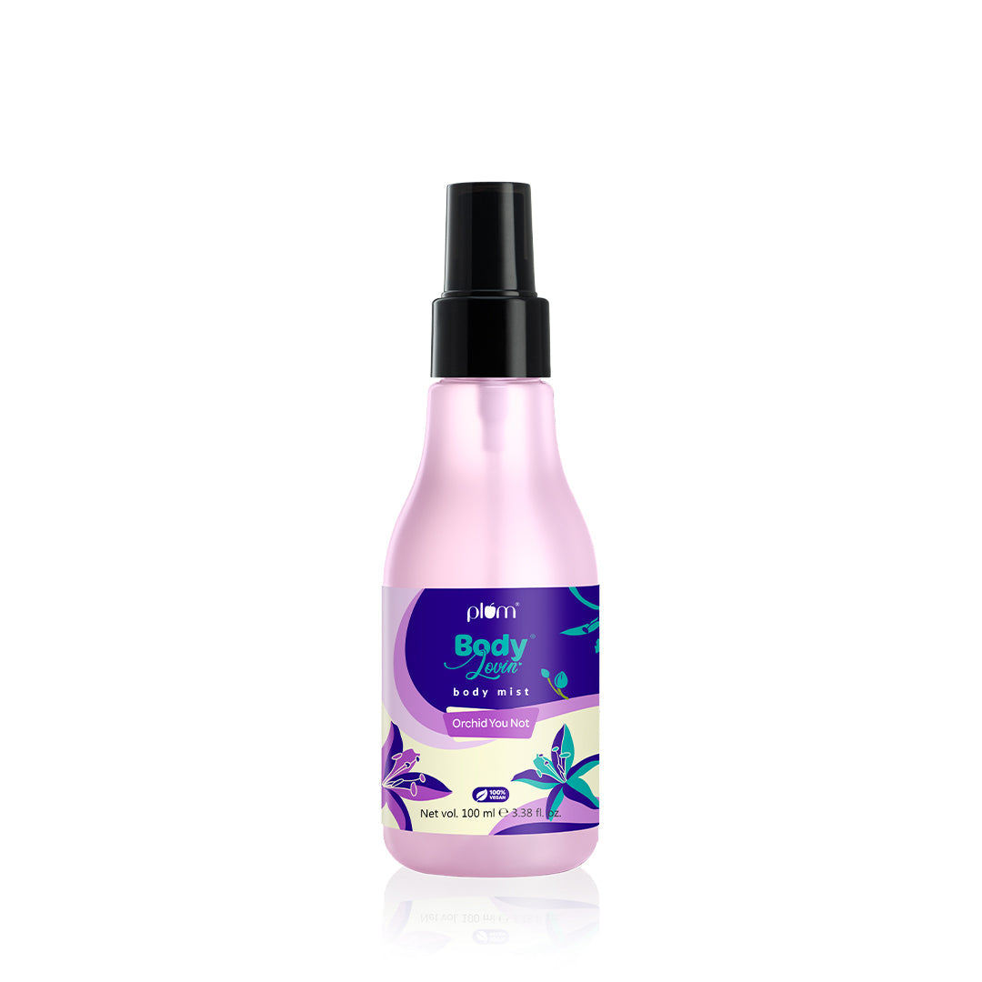 Plum Orchid-You-Not Body Mist by Plum BodyLovin' – Long-Lasting Fresh Floral Fragrance | Perfect for Women | iBellaa