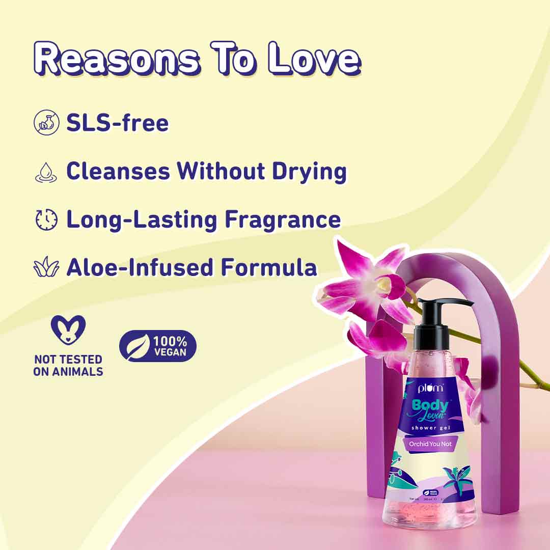 Plum Orchid You Not Shower Gel by Plum BodyLovin' | 240 ml | iBellaa