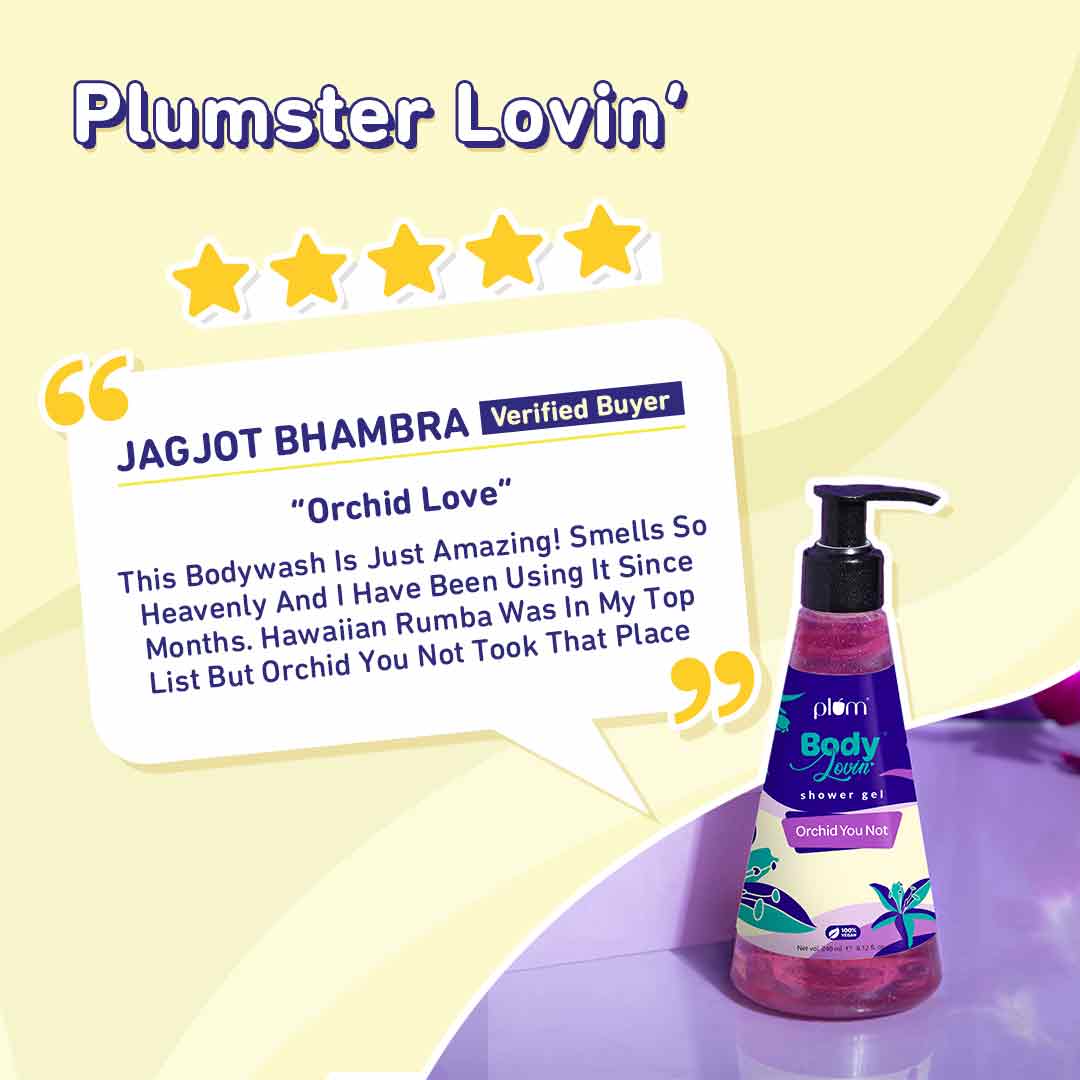 Plum Orchid You Not Shower Gel by Plum BodyLovin' | 240 ml | iBellaa