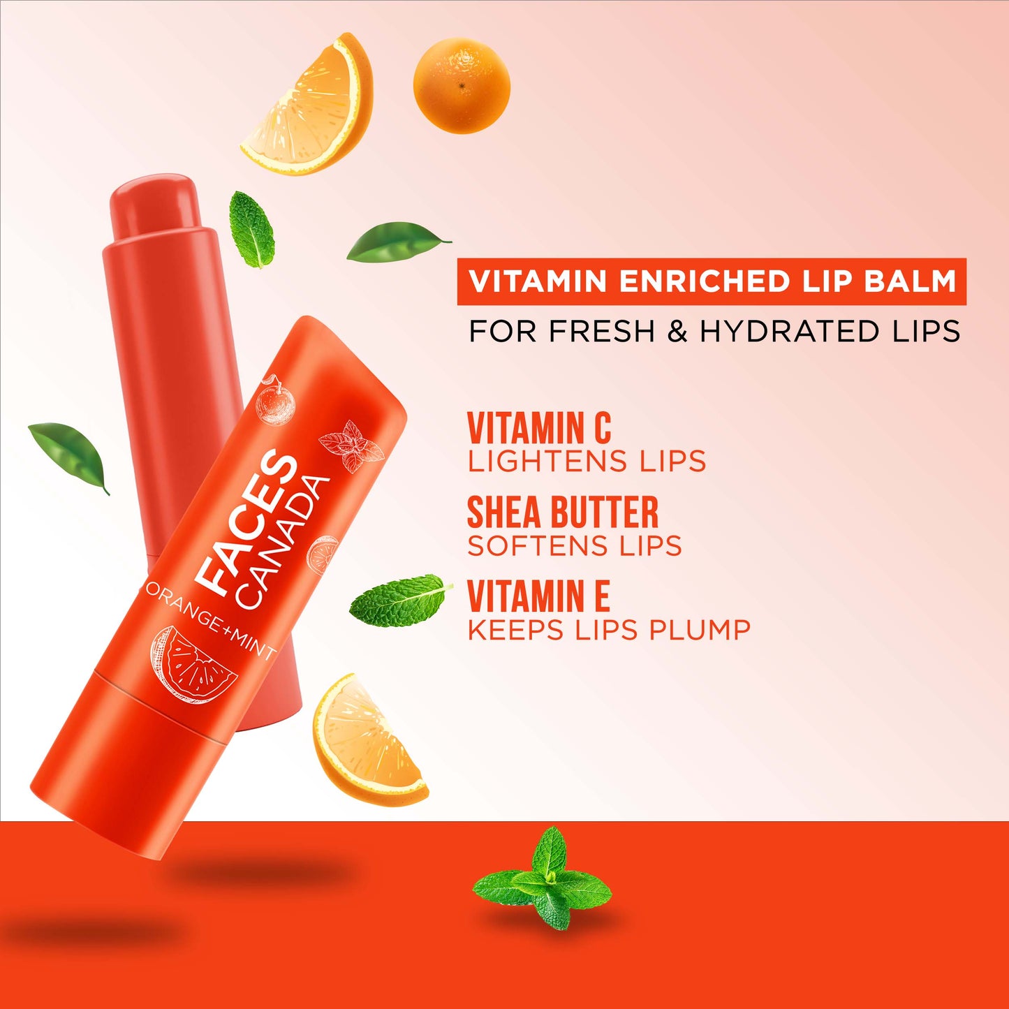 Faces Canada Vitamin C Lip Balm | 4.8 g | iBellaa