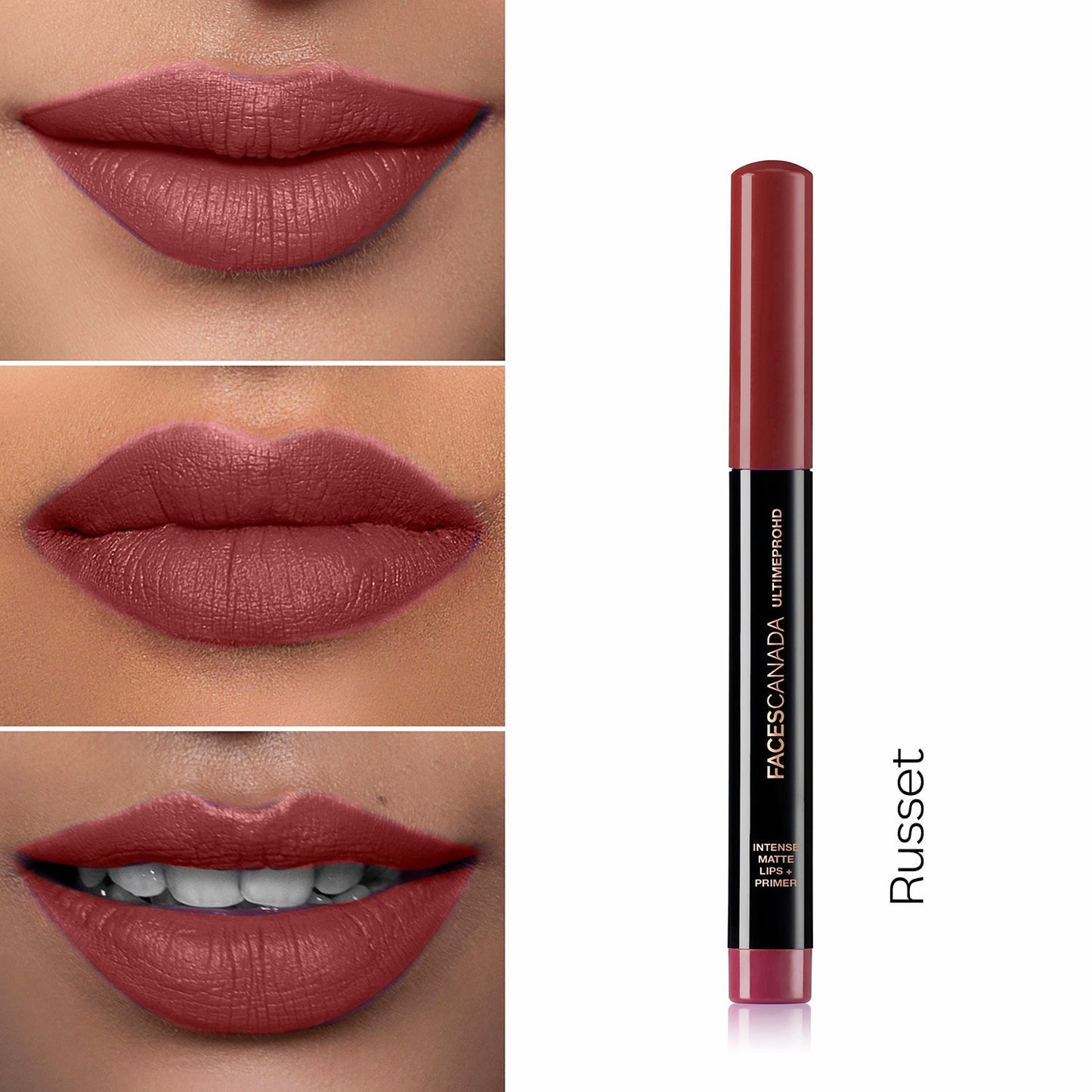 Faces Canada Ultime Pro HD Intense Matte Lips + Primer | 1.4 g | iBellaa