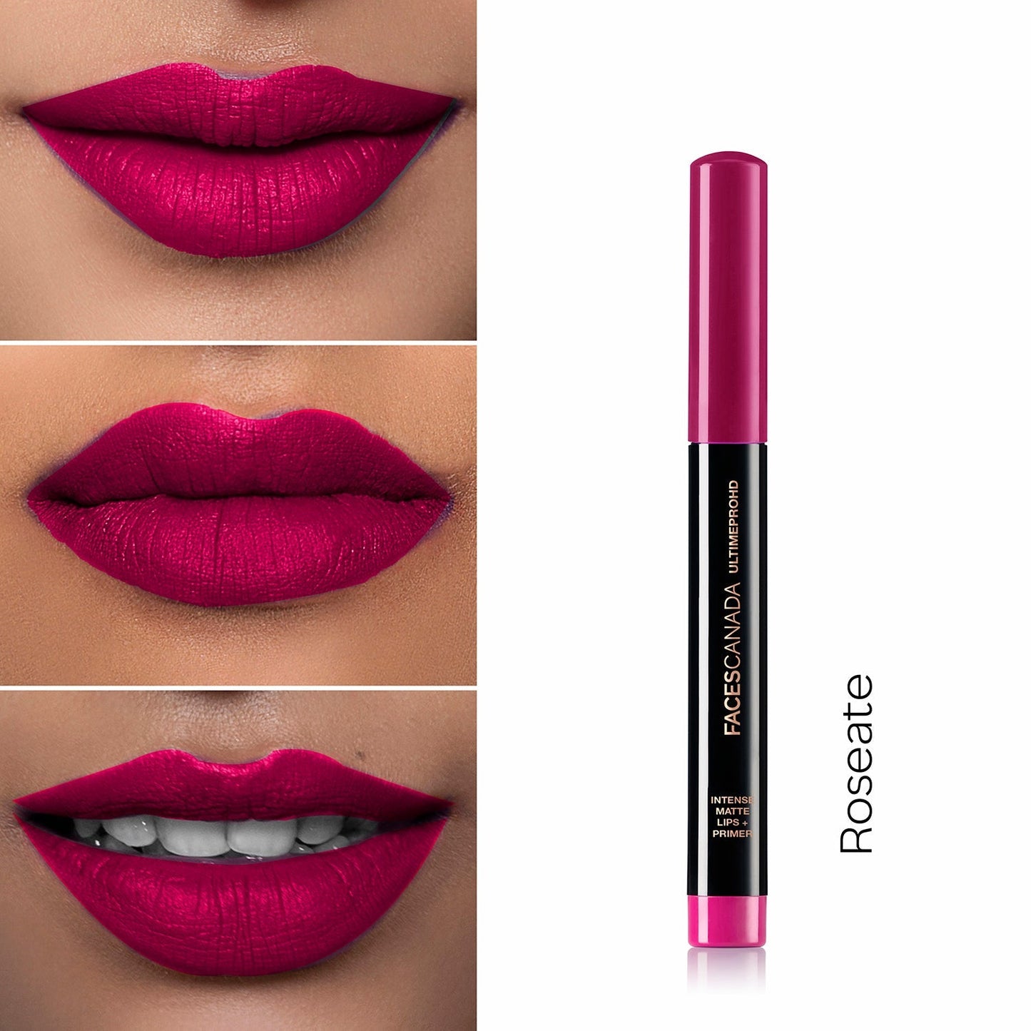 Faces Canada Ultime Pro HD Intense Matte Lips + Primer | 1.4 g | iBellaa