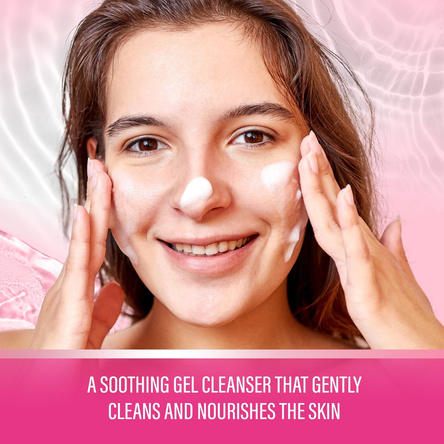 Faces Canada Pink Aloe Vera Ultra Hydrating Face Wash | 100 g | iBellaa