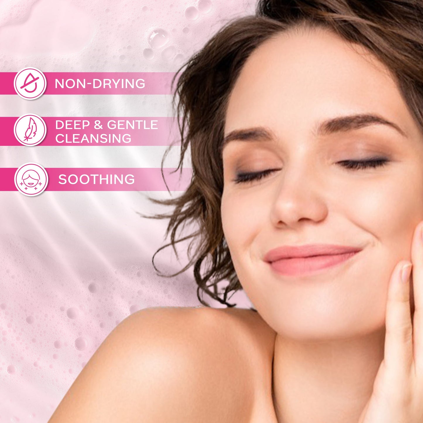 Faces Canada Pink Aloe Vera Ultra Hydrating Face Wash | 100 g | iBellaa