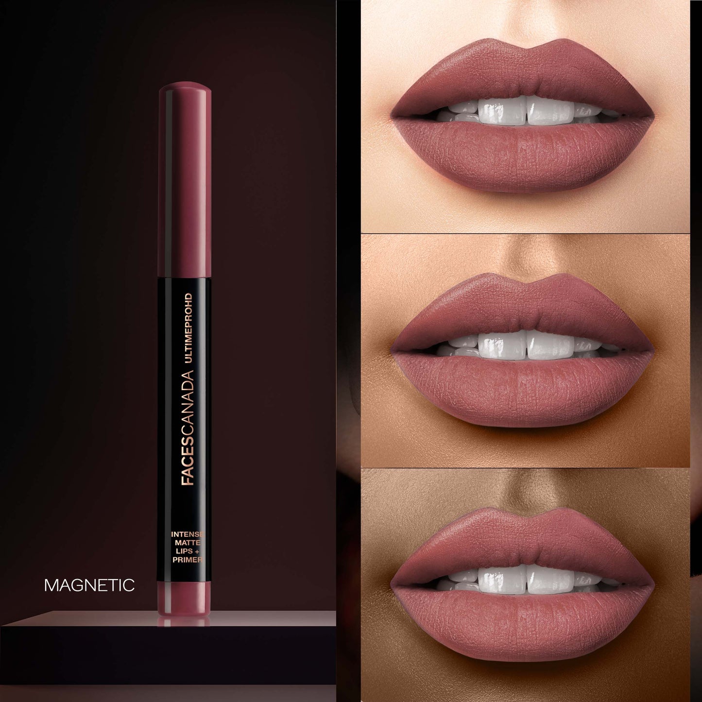 Faces Canada Ultime Pro HD Intense Matte Lips + Primer | 1.4 g | iBellaa