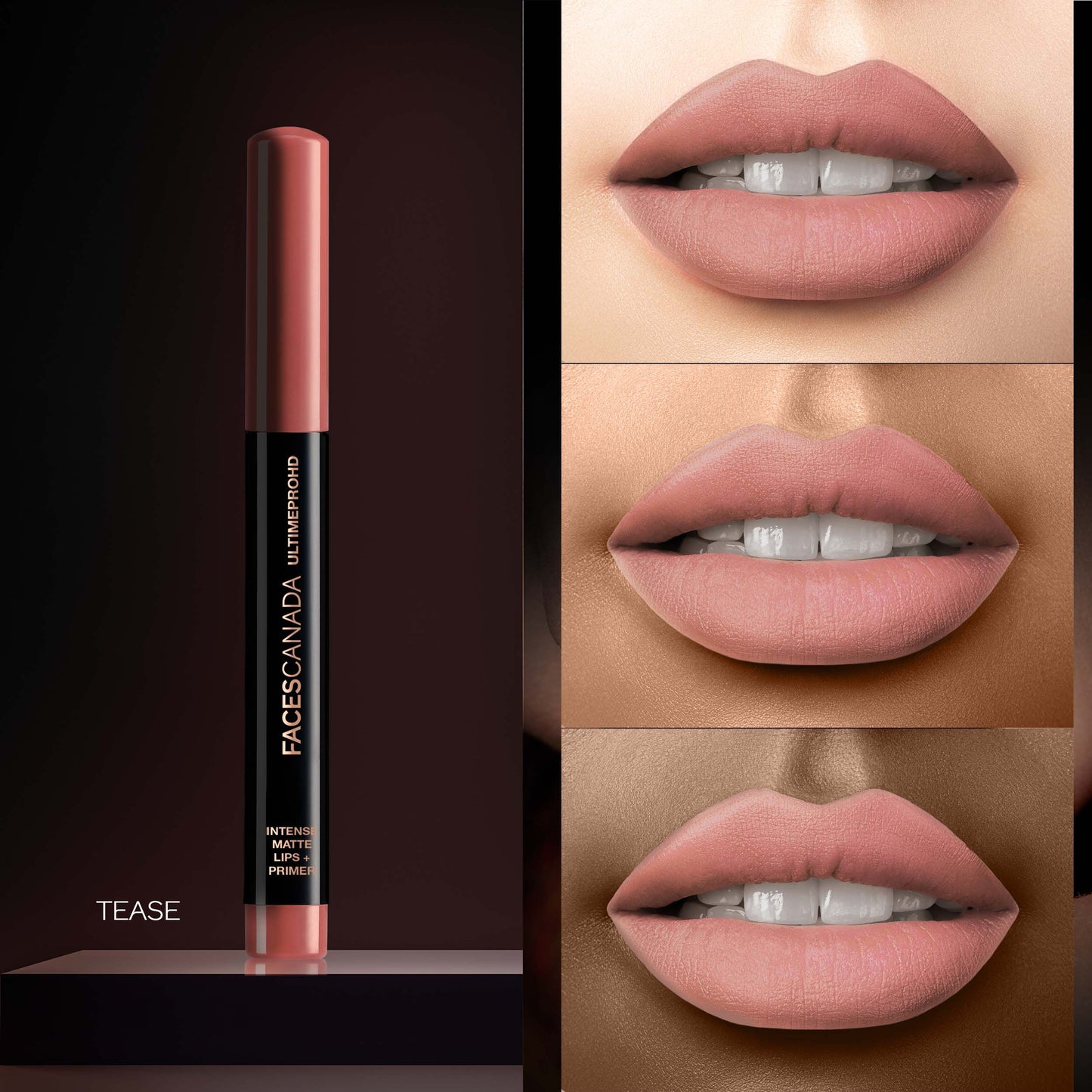 Faces Canada Ultime Pro HD Intense Matte Lips + Primer | 1.4 g | iBellaa