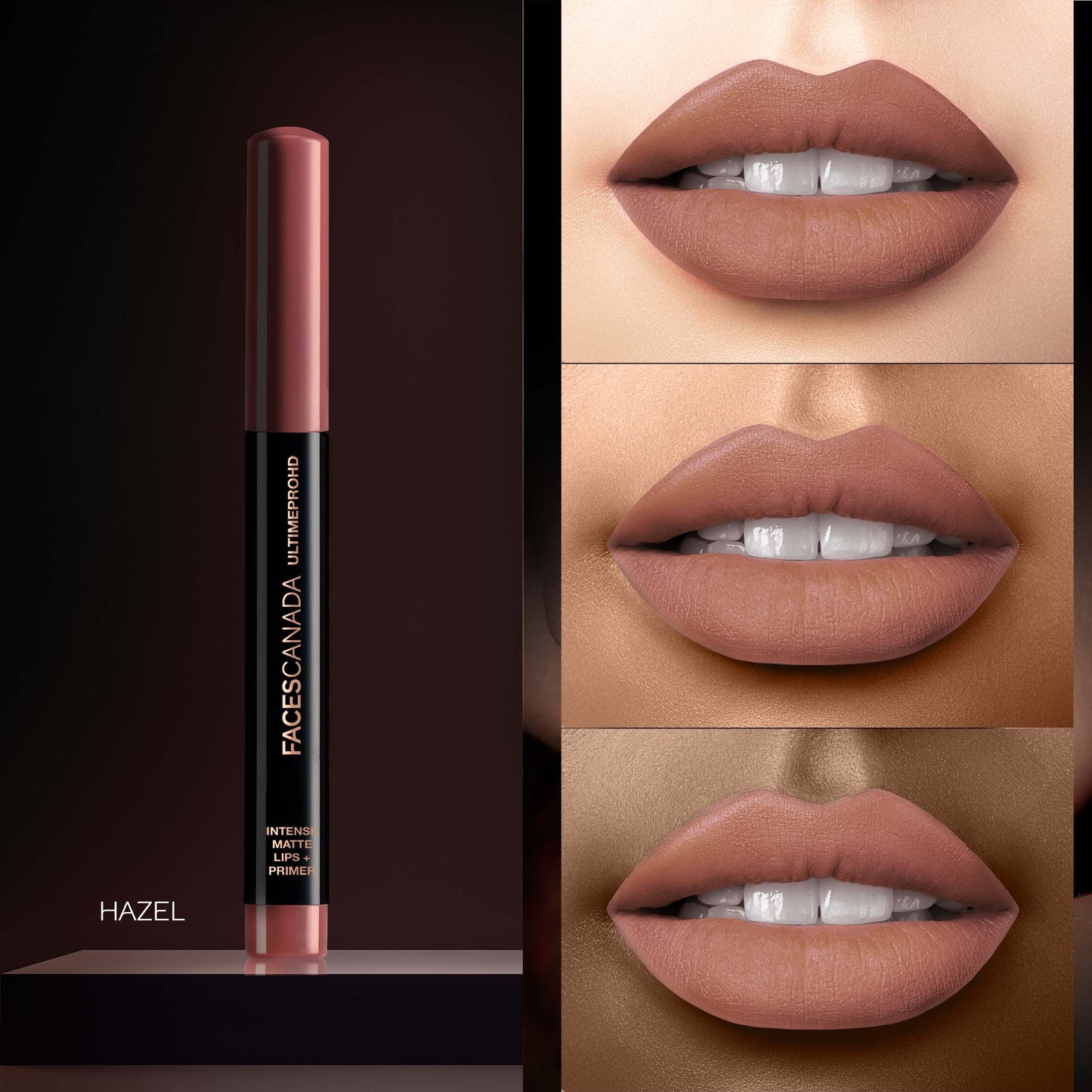 Faces Canada Ultime Pro HD Intense Matte Lips + Primer | 1.4 g | iBellaa