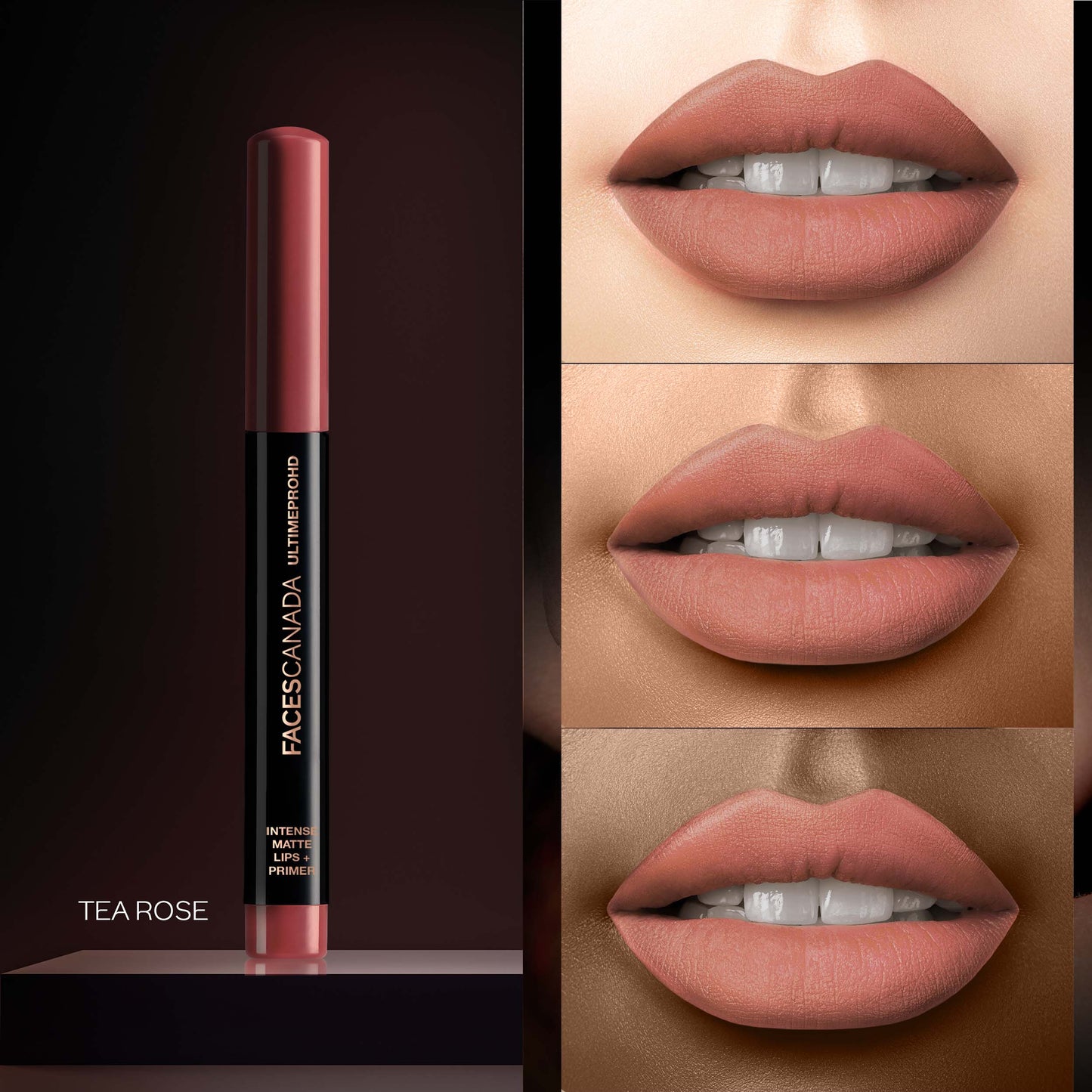Faces Canada Ultime Pro HD Intense Matte Lips + Primer | 1.4 g | iBellaa