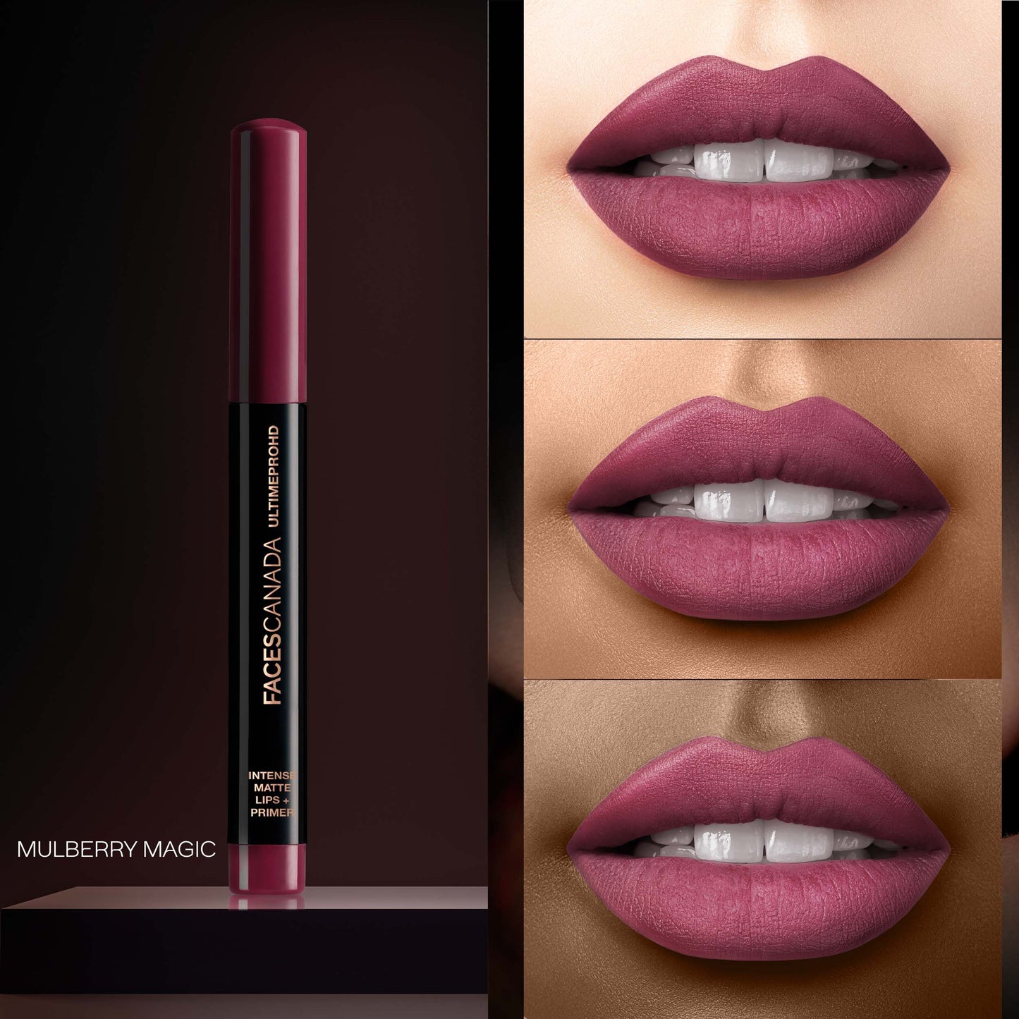 Faces Canada Ultime Pro HD Intense Matte Lips + Primer | 1.4 g | iBellaa