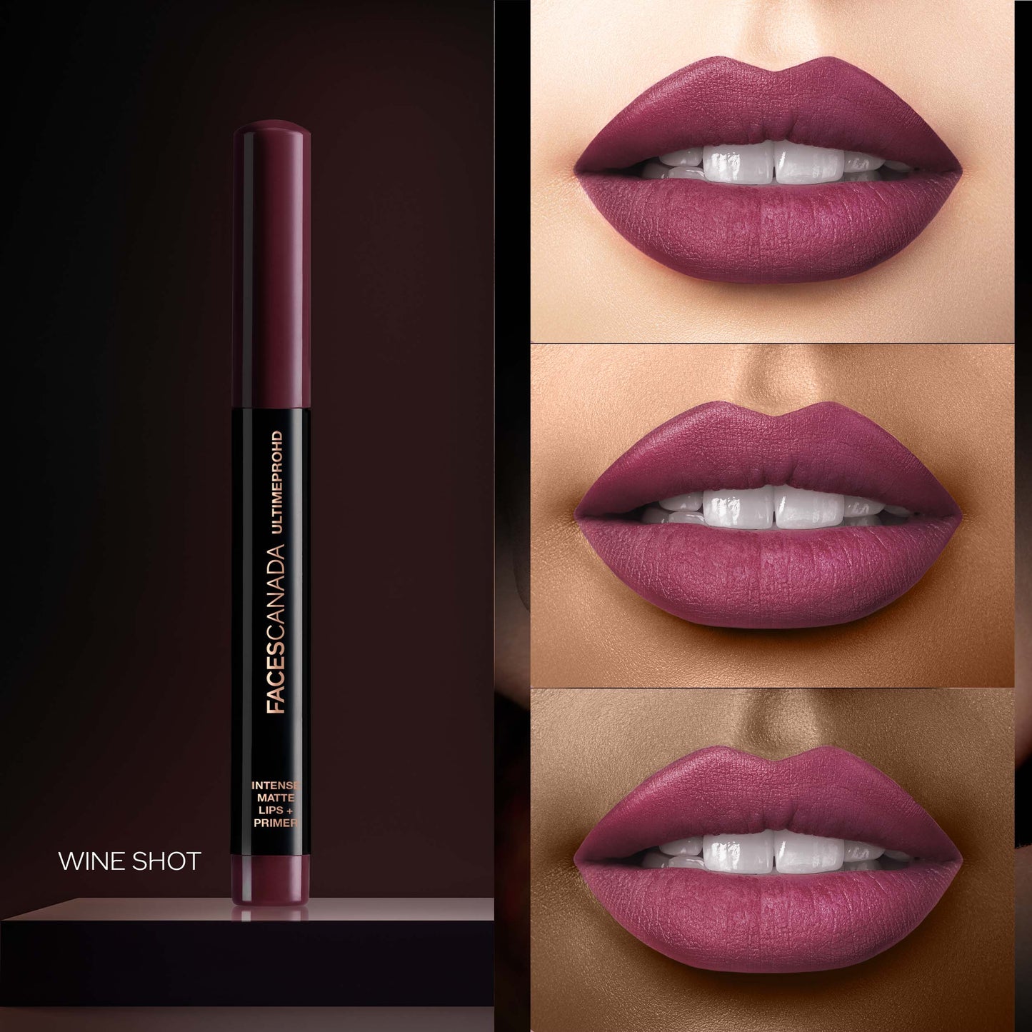 Faces Canada Ultime Pro HD Intense Matte Lips + Primer | 1.4 g | iBellaa