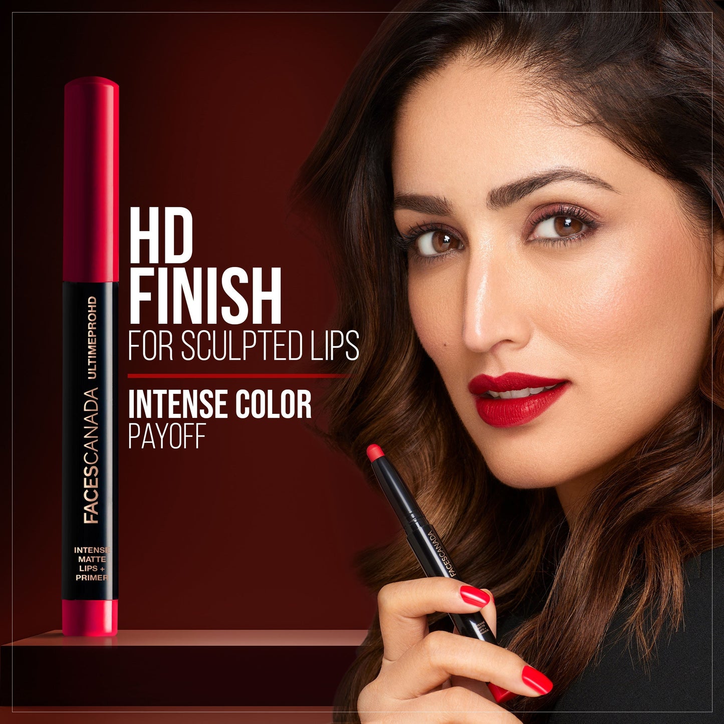 Faces Canada Ultime Pro HD Intense Matte Lips + Primer | 1.4 g | iBellaa