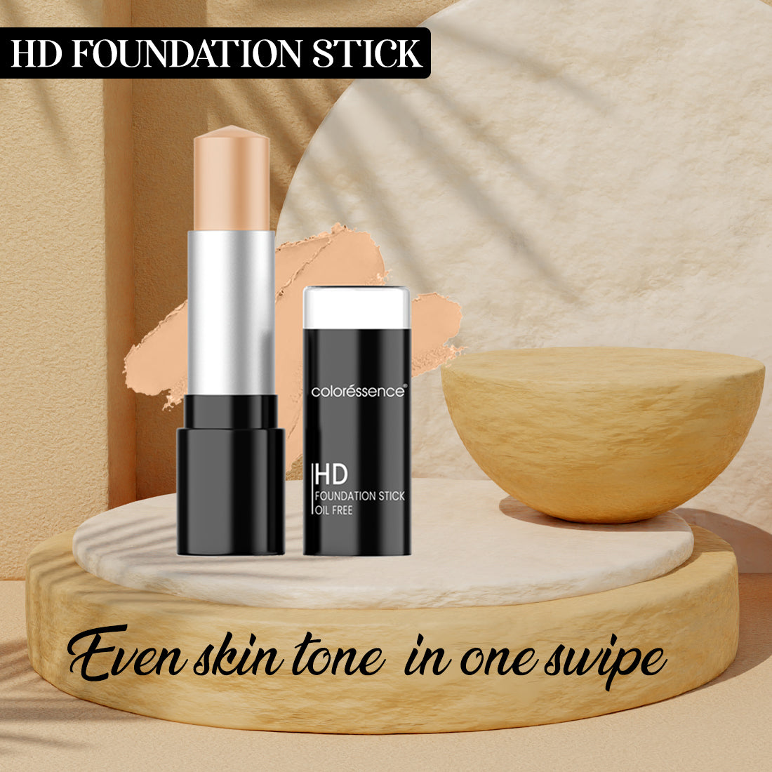 Coloressence HD Foundation Stick | 14 g | iBellaa