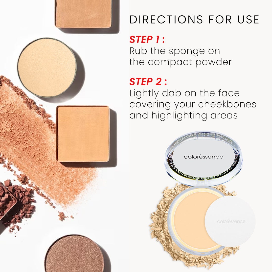 Coloressence Perfect Tone Compact Powder | 10 g | iBellaa