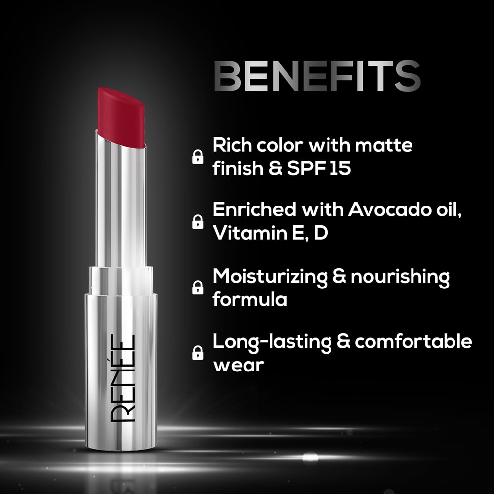 RENEE Matte Lock Lipstick | iBellaa