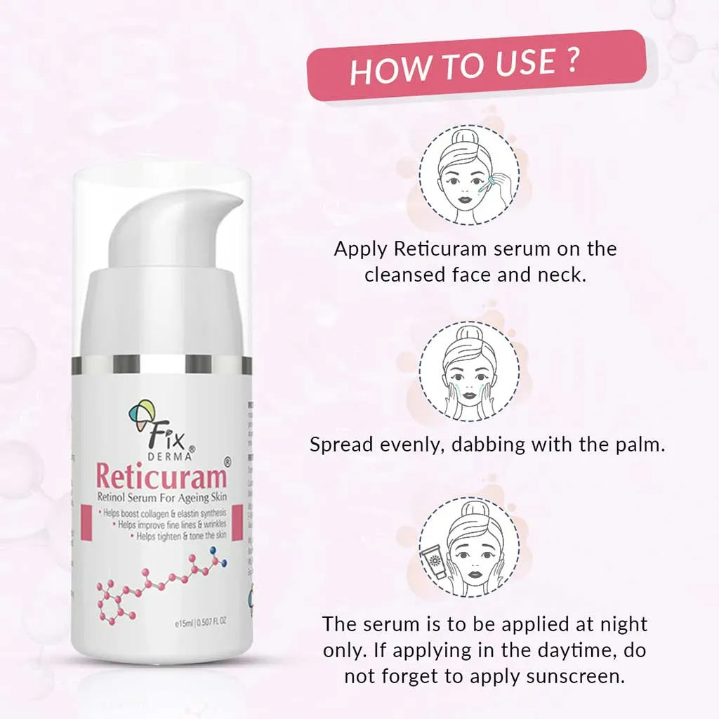 Fixderma Reticuram Serum | 15 ml | iBellaa