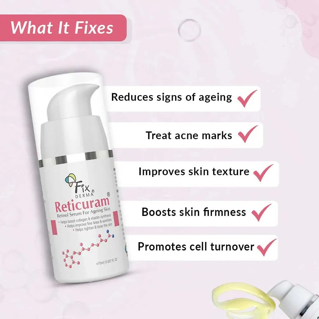 Fixderma Reticuram Serum | 15 ml | iBellaa