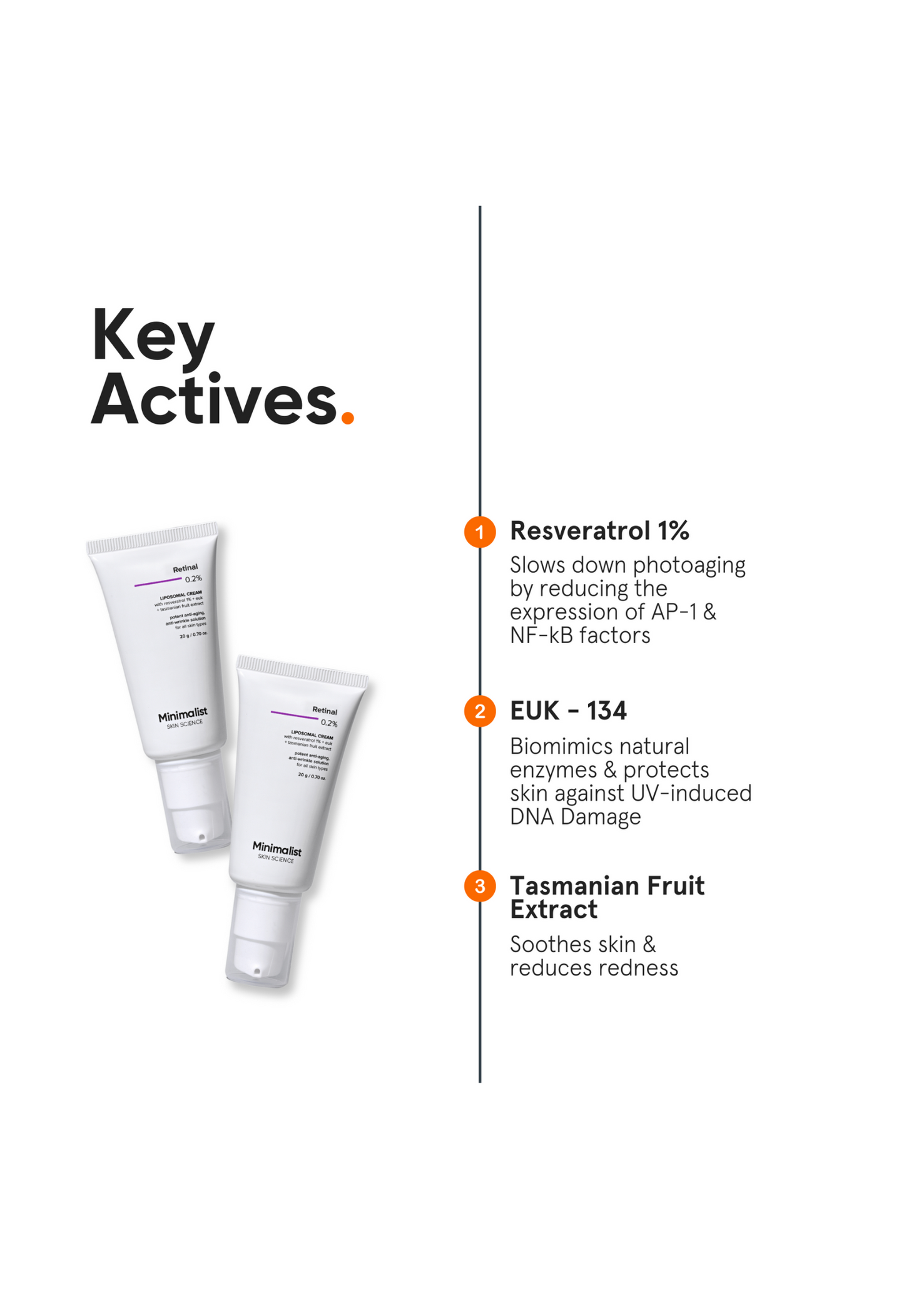 Minimalist Retinal 0.2% Liposomal Cream | 20 g | iBellaa