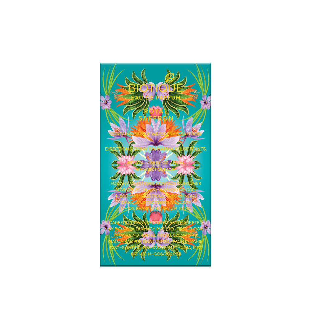 Biotique Royal Saffron Eau De Parfum 50ml | iBellaa