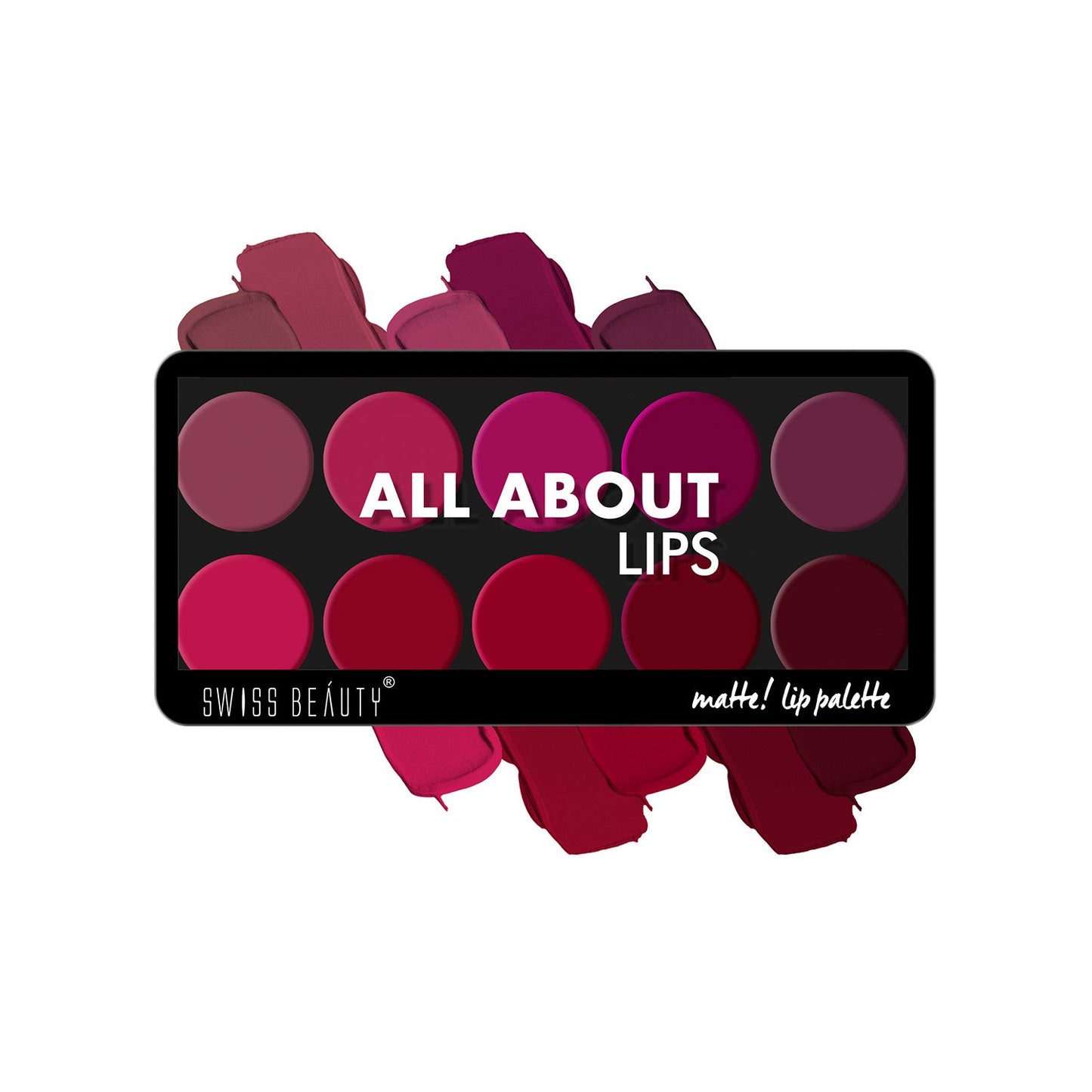 Swiss Beauty Matte Lip Palette | 12 g | iBellaa